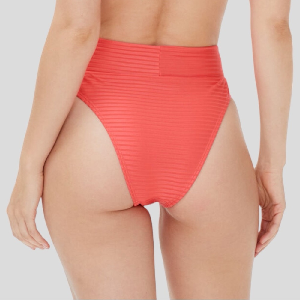 5 for $20🫟🛍️🔵 Aeropostale’ Wms Ribbed Crossover Ultra High-Waisted Bikini Bottom